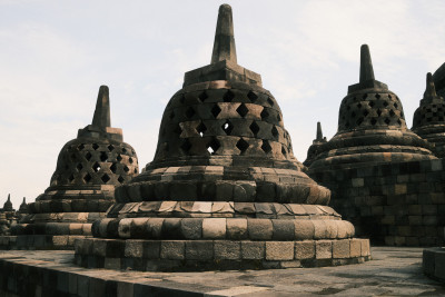 Borobudur and Prambanan